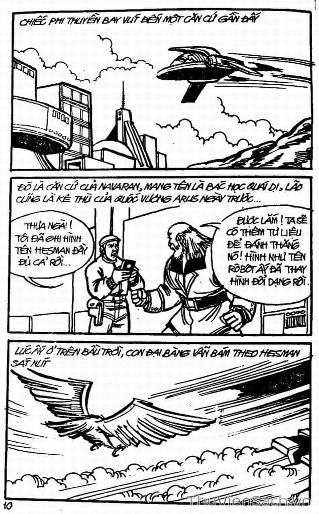 Truyện Tranh Dũng Sĩ Hesman trang 4