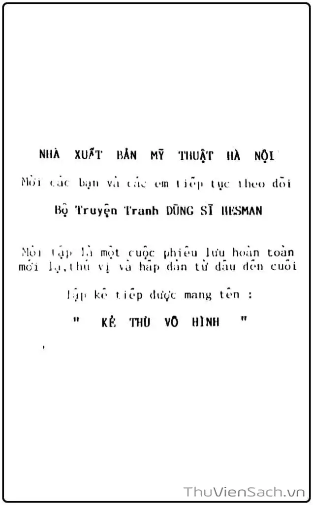 Truyện Tranh Dũng Sĩ Hesman trang 4