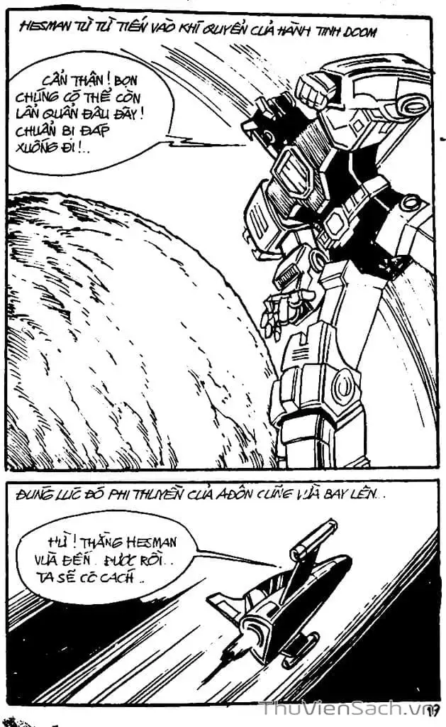 Truyện Tranh Dũng Sĩ Hesman trang 4