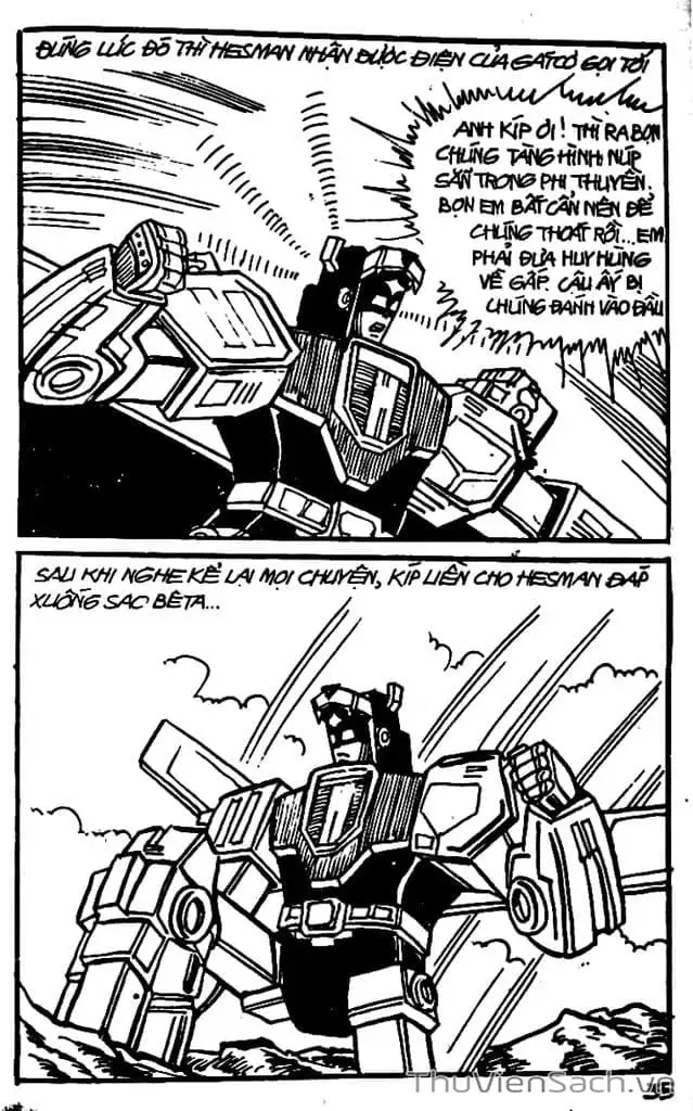 Truyện Tranh Dũng Sĩ Hesman trang 4