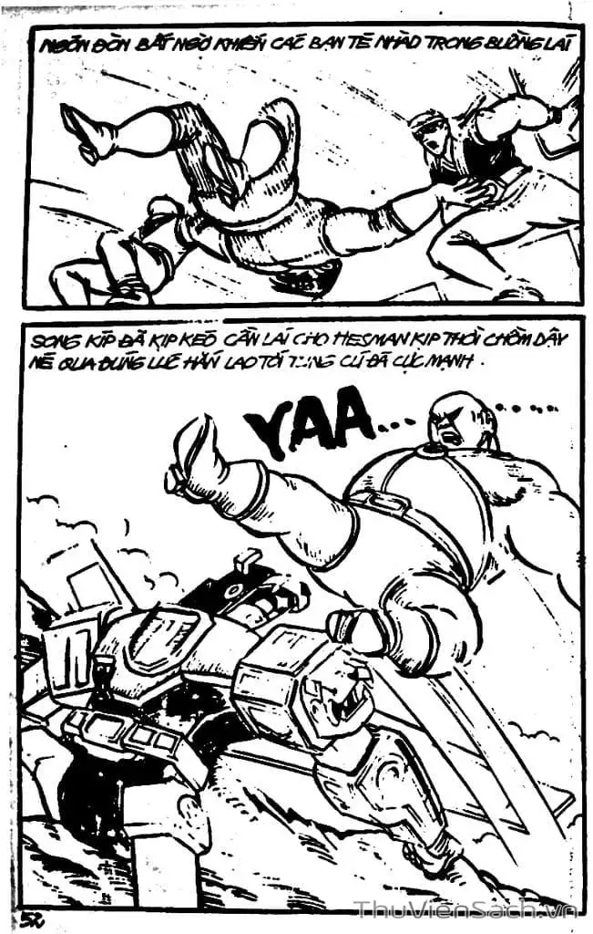 Truyện Tranh Dũng Sĩ Hesman trang 4