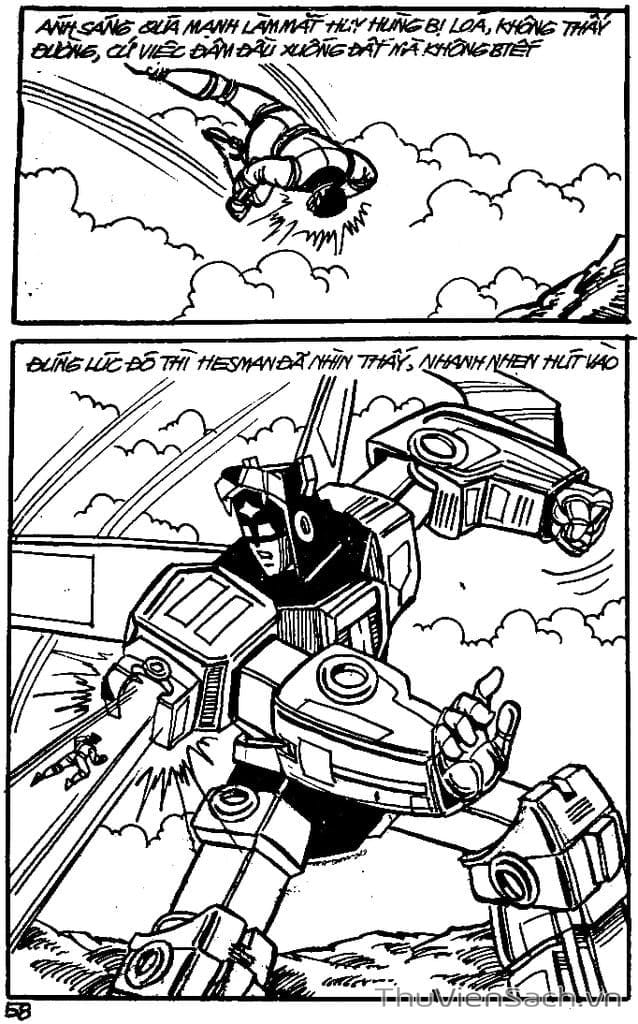 Truyện Tranh Dũng Sĩ Hesman trang 4