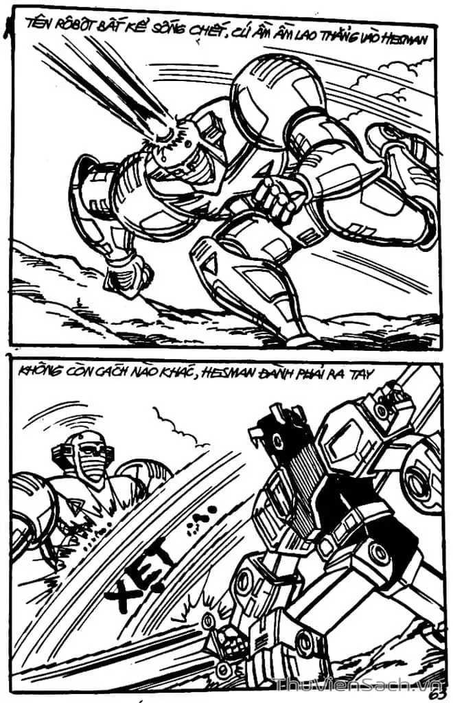 Truyện Tranh Dũng Sĩ Hesman trang 4