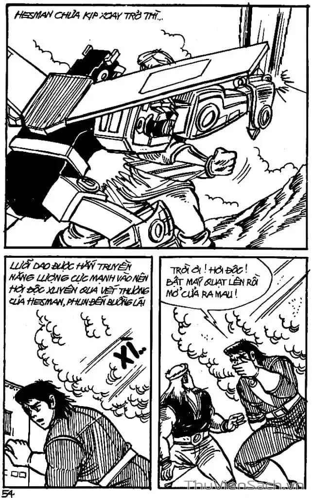 Truyện Tranh Dũng Sĩ Hesman trang 4