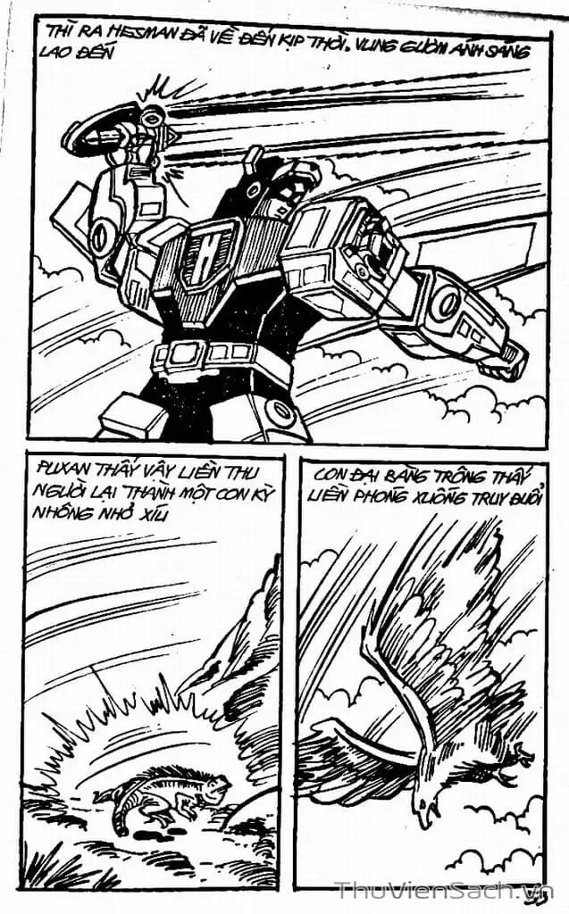 Truyện Tranh Dũng Sĩ Hesman trang 4