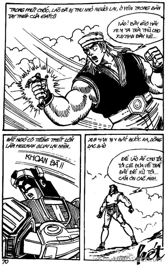 Truyện Tranh Dũng Sĩ Hesman trang 4