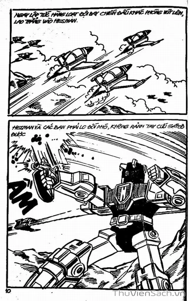 Truyện Tranh Dũng Sĩ Hesman trang 4