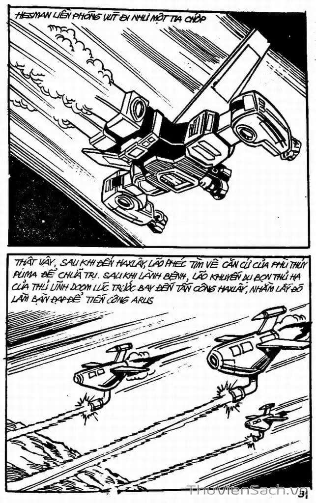 Truyện Tranh Dũng Sĩ Hesman trang 4