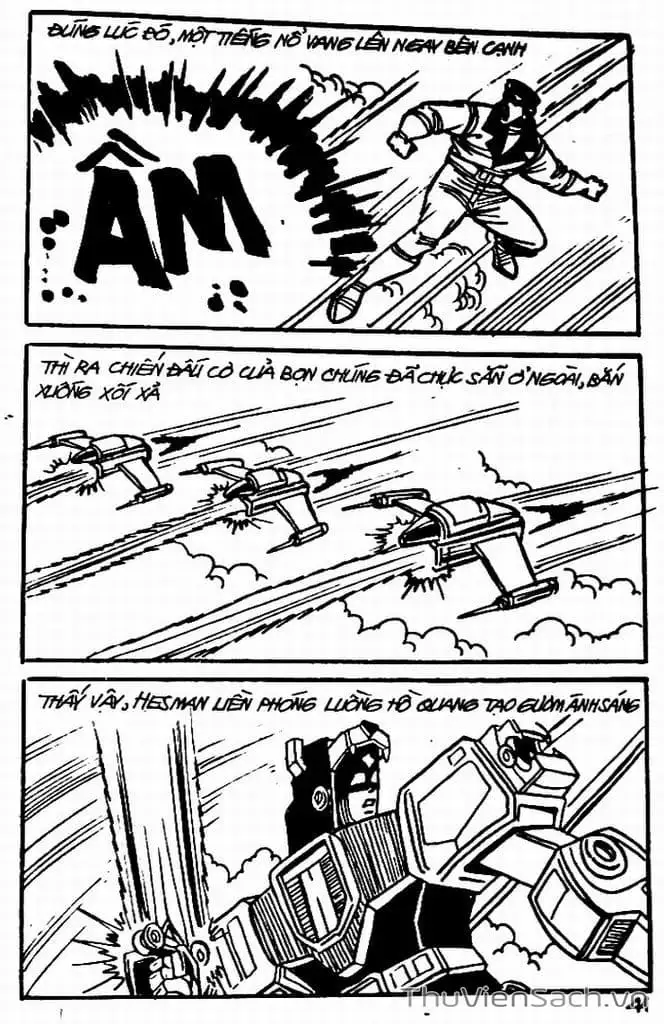 Truyện Tranh Dũng Sĩ Hesman trang 4