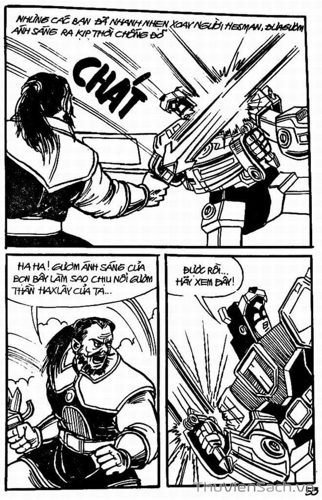 Truyện Tranh Dũng Sĩ Hesman trang 4