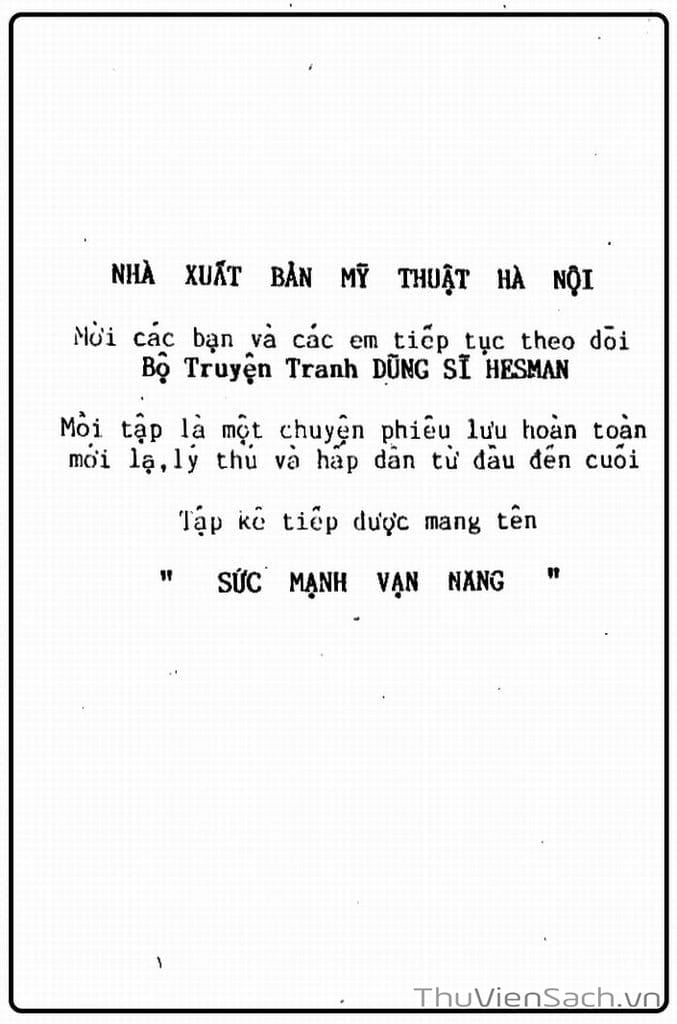 Truyện Tranh Dũng Sĩ Hesman trang 4