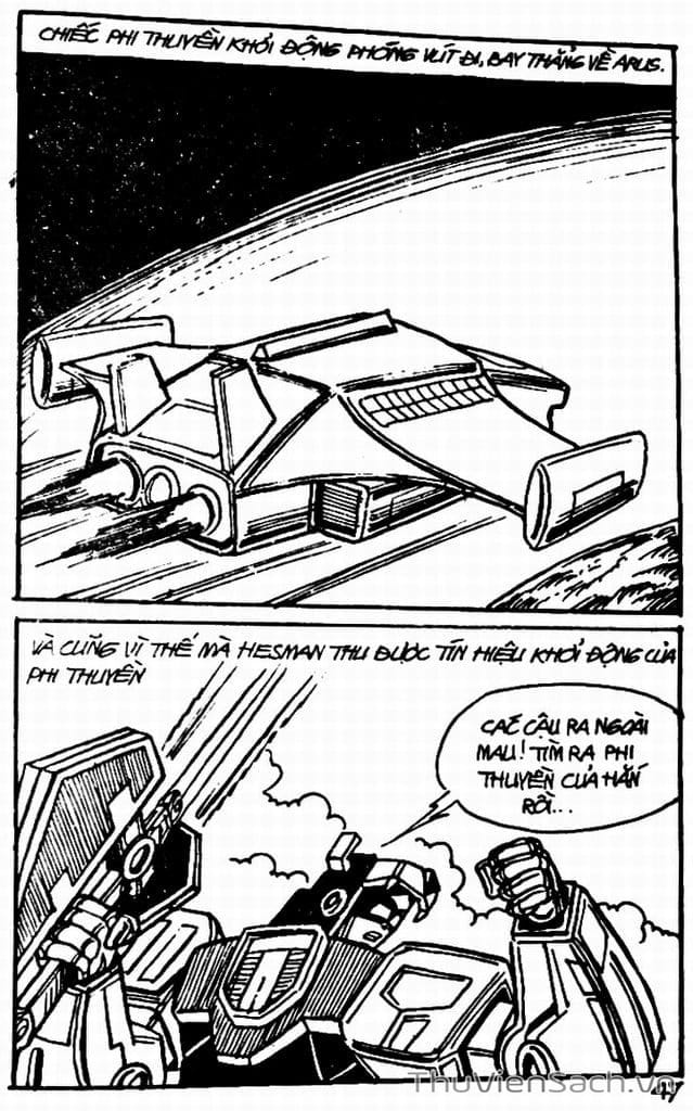Truyện Tranh Dũng Sĩ Hesman trang 4