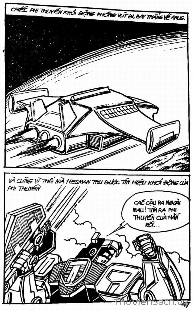 Truyện Tranh Dũng Sĩ Hesman trang 4