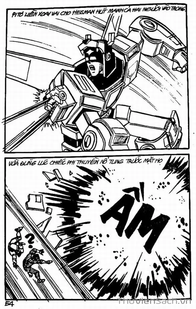 Truyện Tranh Dũng Sĩ Hesman trang 4
