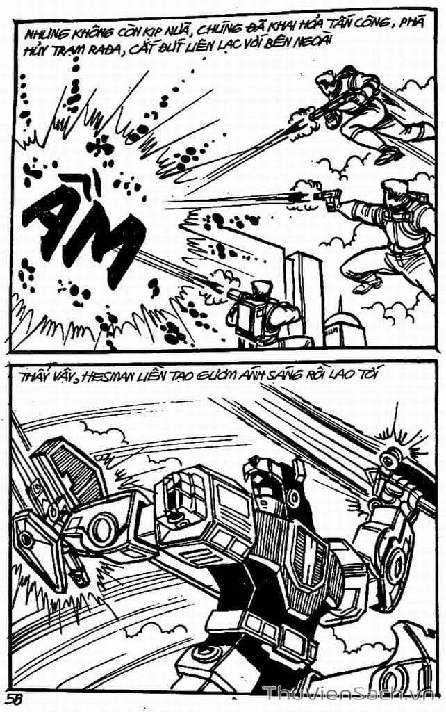Truyện Tranh Dũng Sĩ Hesman trang 4