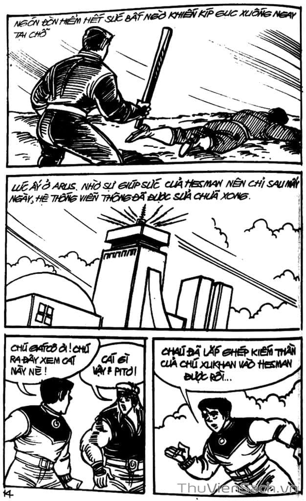 Truyện Tranh Dũng Sĩ Hesman trang 4