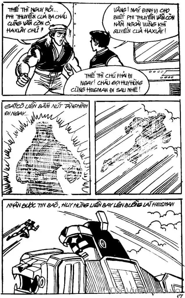 Truyện Tranh Dũng Sĩ Hesman trang 4