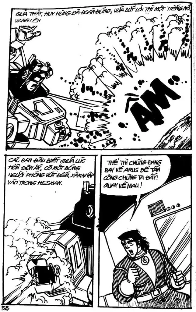 Truyện Tranh Dũng Sĩ Hesman trang 4
