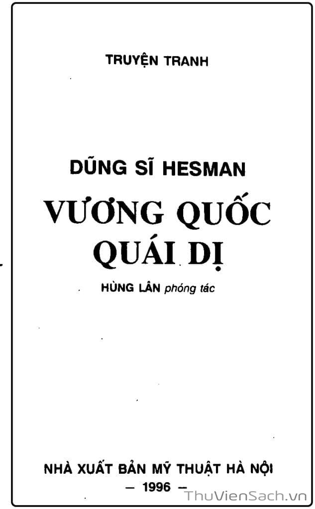 Truyện Tranh Dũng Sĩ Hesman trang 4