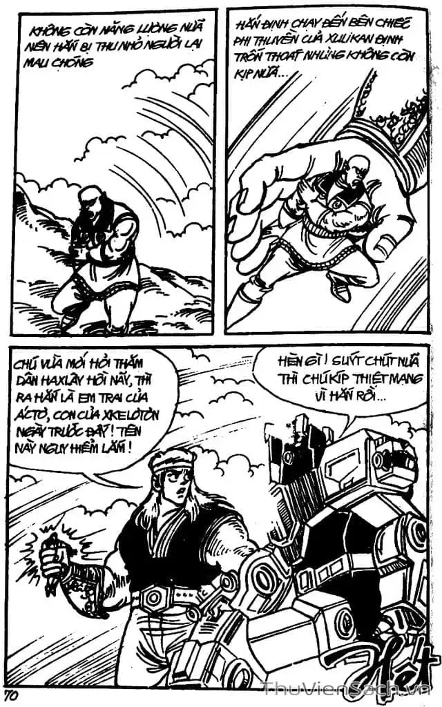 Truyện Tranh Dũng Sĩ Hesman trang 4