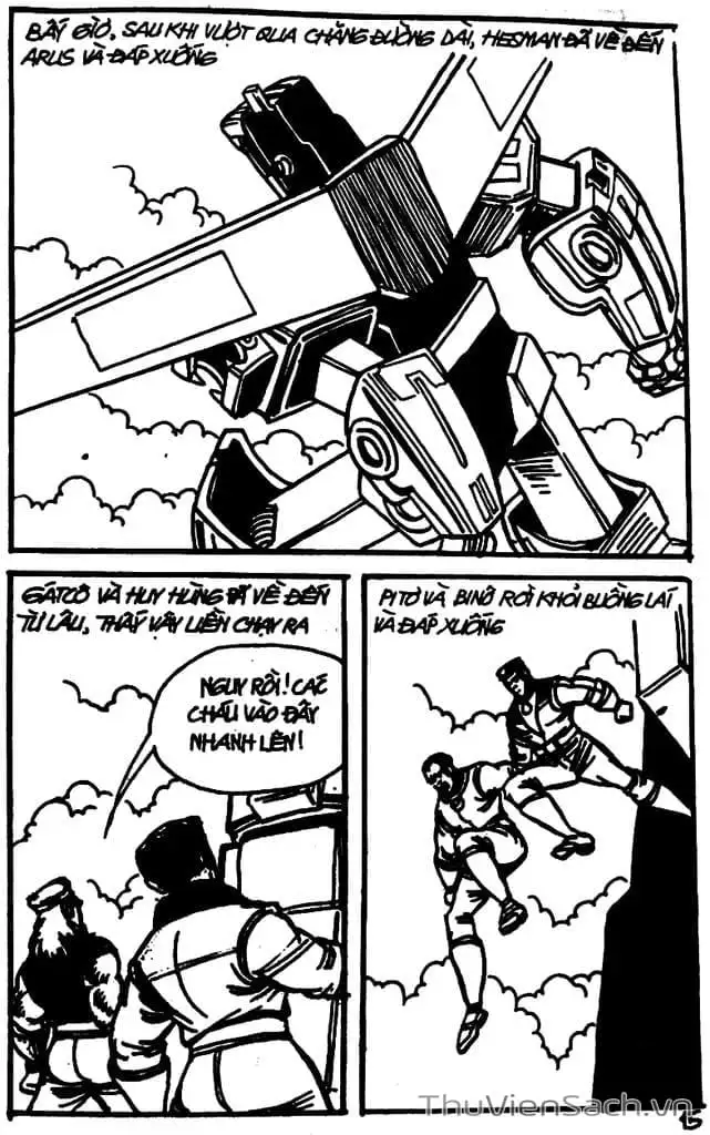 Truyện Tranh Dũng Sĩ Hesman trang 4