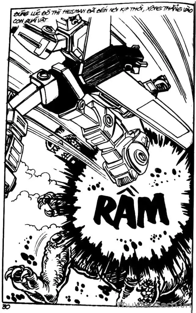 Truyện Tranh Dũng Sĩ Hesman trang 4