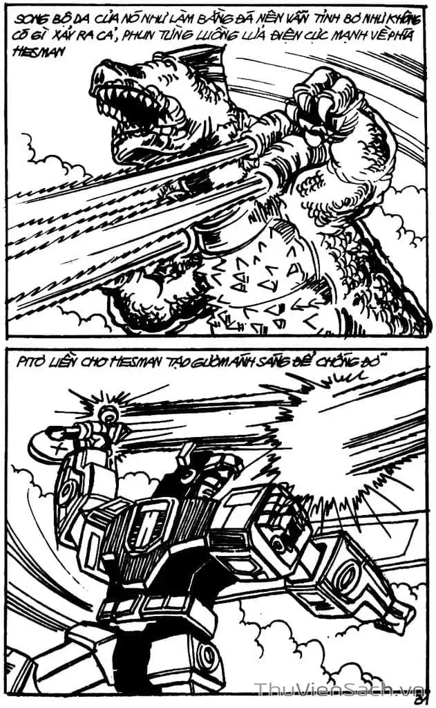 Truyện Tranh Dũng Sĩ Hesman trang 4