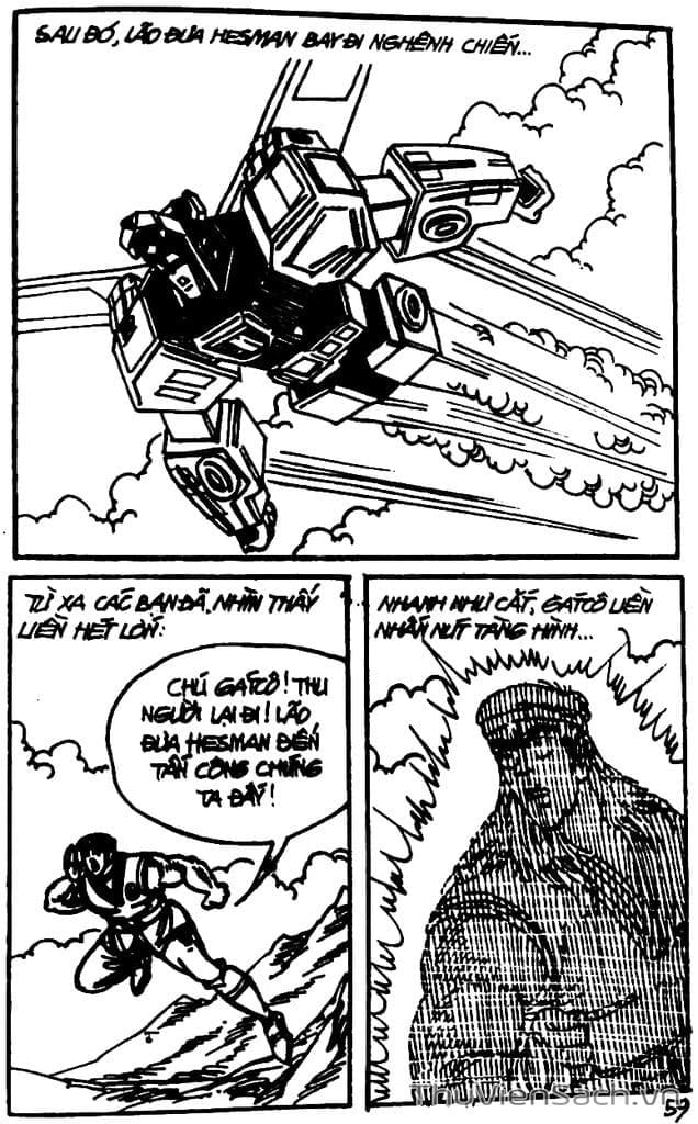 Truyện Tranh Dũng Sĩ Hesman trang 4