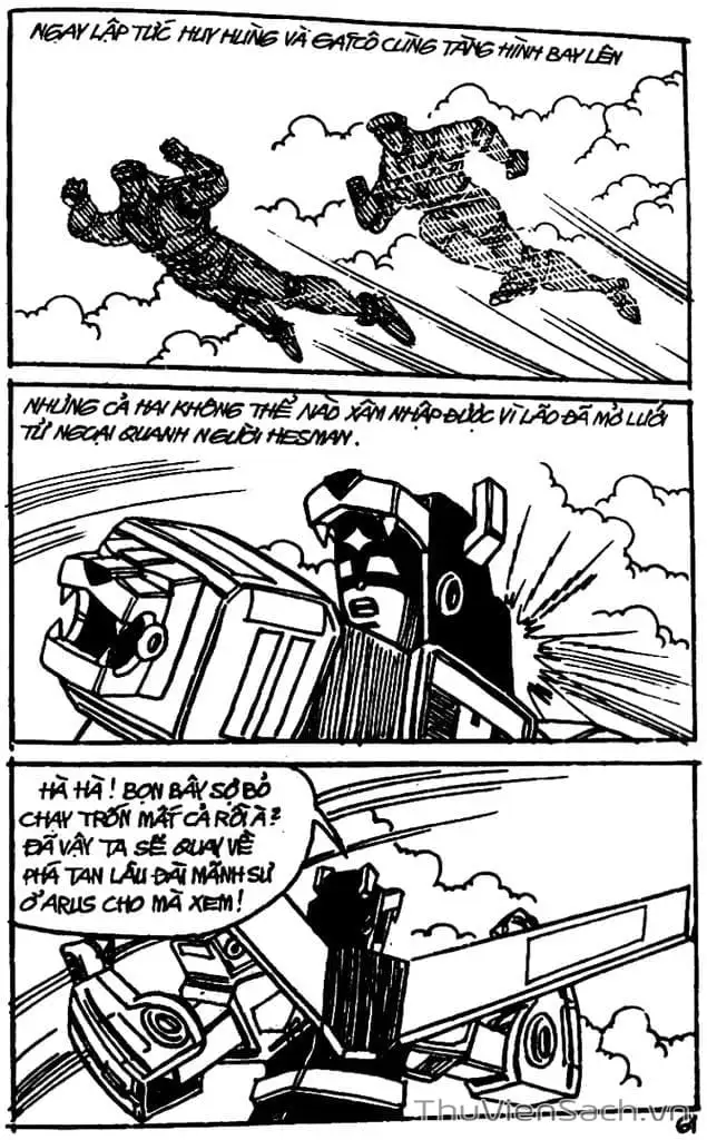 Truyện Tranh Dũng Sĩ Hesman trang 4