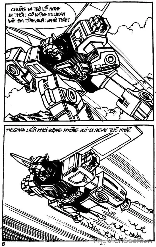 Truyện Tranh Dũng Sĩ Hesman trang 4