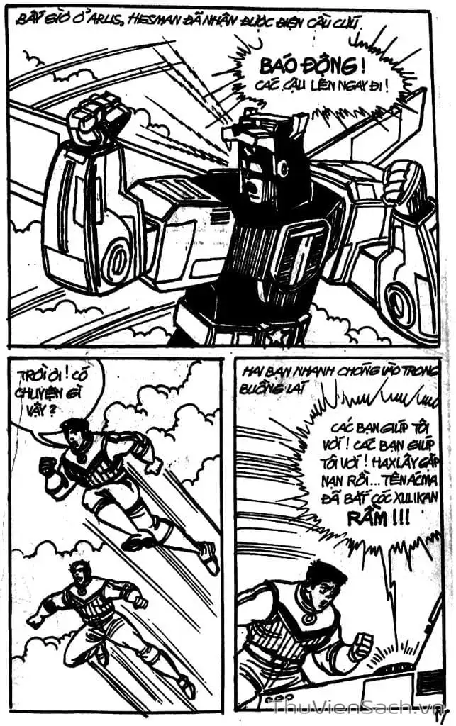 Truyện Tranh Dũng Sĩ Hesman trang 4