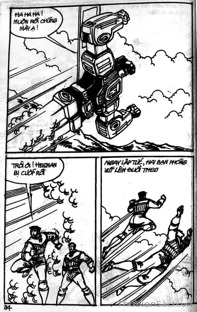 Truyện Tranh Dũng Sĩ Hesman trang 4
