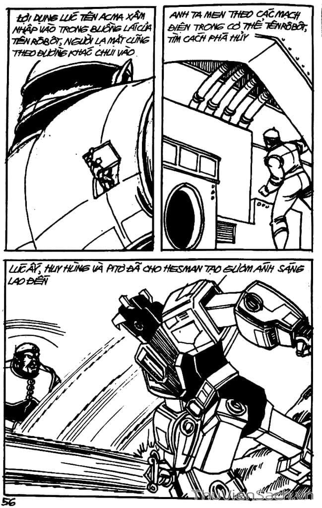 Truyện Tranh Dũng Sĩ Hesman trang 4