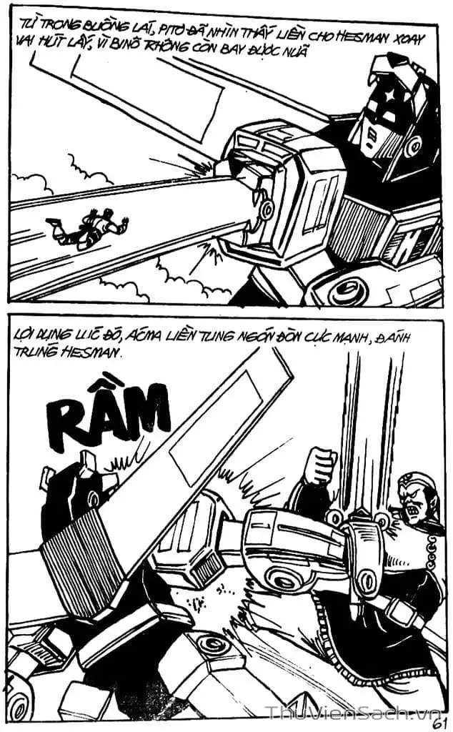 Truyện Tranh Dũng Sĩ Hesman trang 4