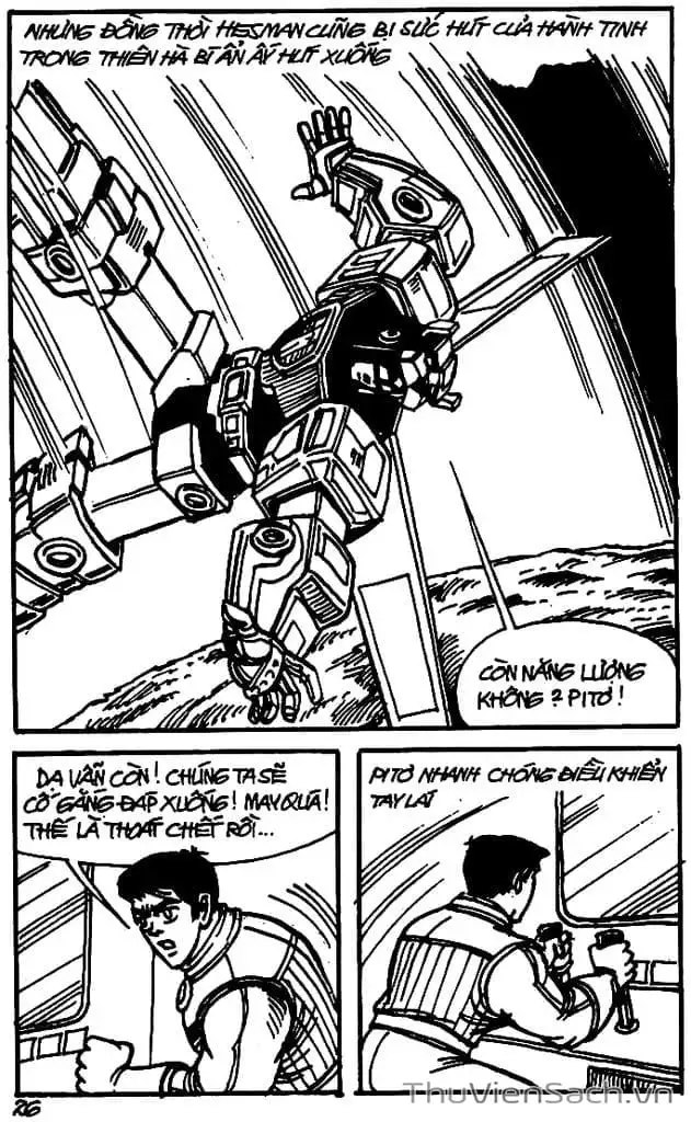 Truyện Tranh Dũng Sĩ Hesman trang 4