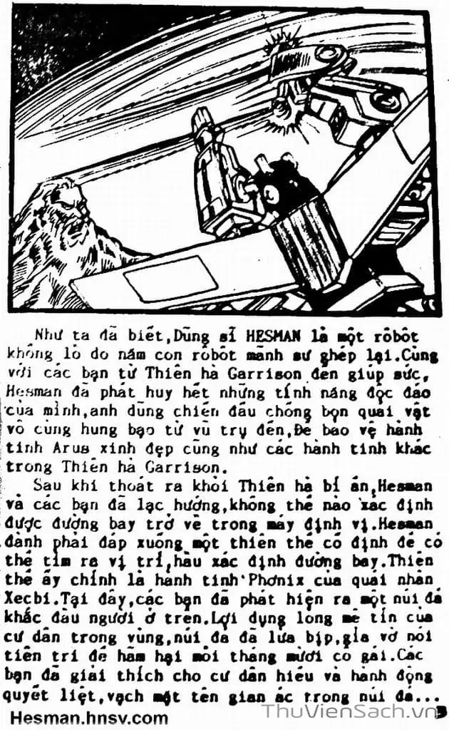 Truyện Tranh Dũng Sĩ Hesman trang 4