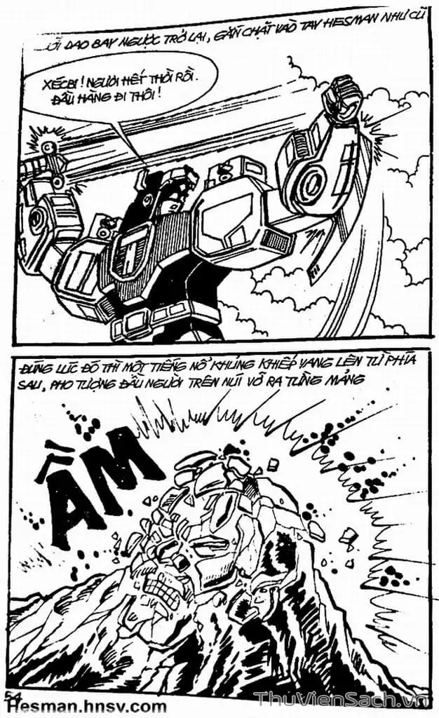 Truyện Tranh Dũng Sĩ Hesman trang 4