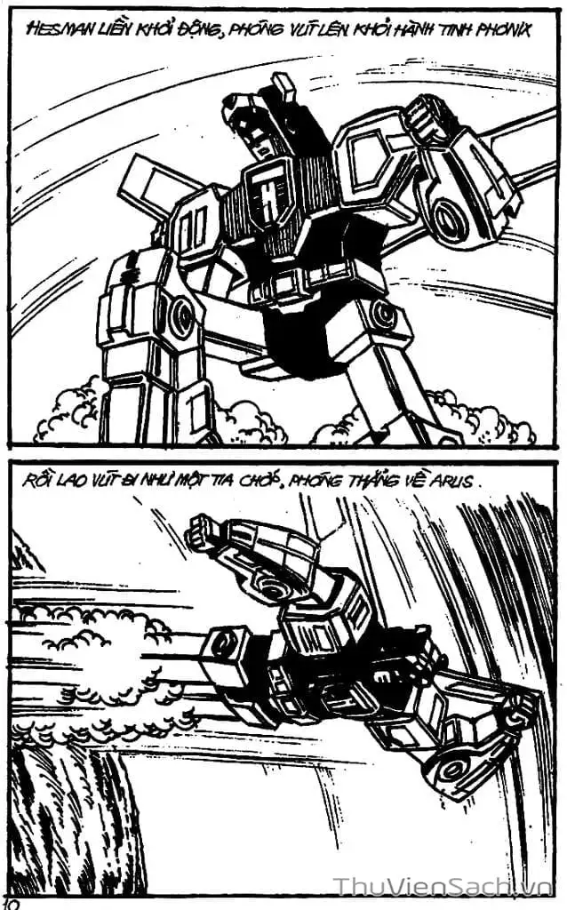 Truyện Tranh Dũng Sĩ Hesman trang 4