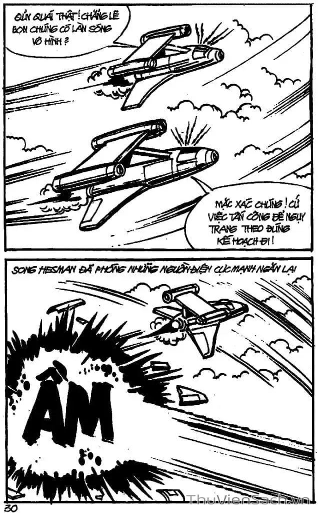 Truyện Tranh Dũng Sĩ Hesman trang 4