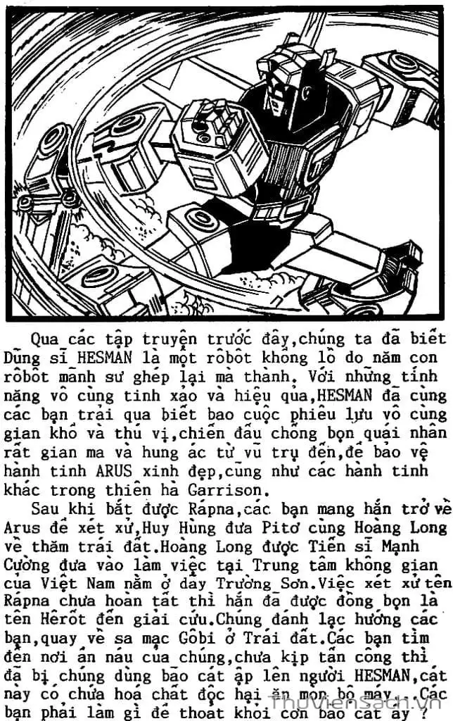 Truyện Tranh Dũng Sĩ Hesman trang 4