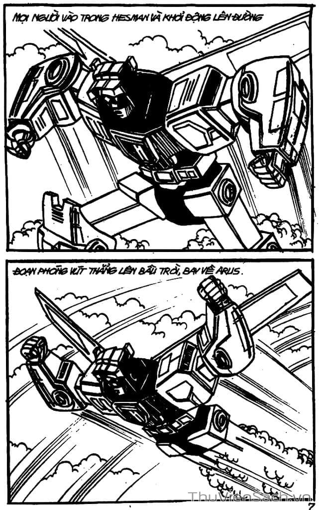 Truyện Tranh Dũng Sĩ Hesman trang 4