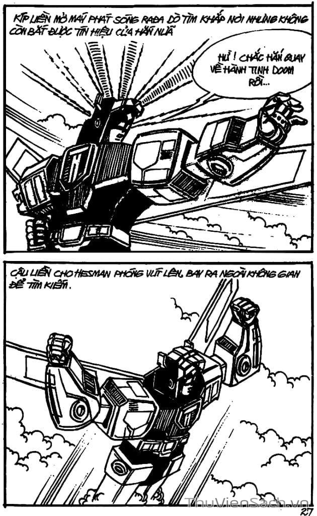 Truyện Tranh Dũng Sĩ Hesman trang 4