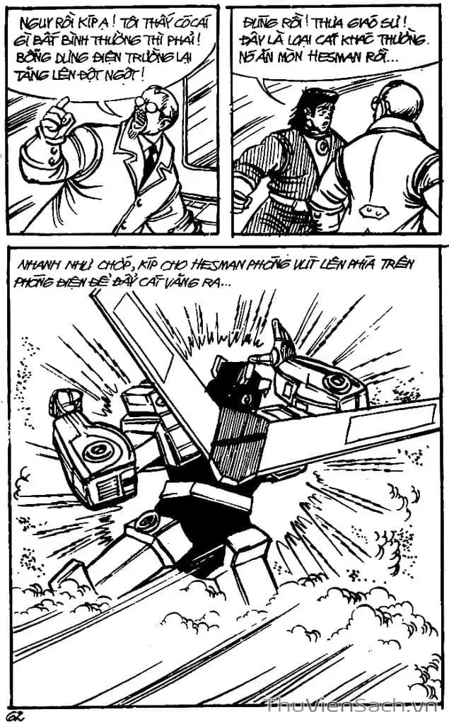 Truyện Tranh Dũng Sĩ Hesman trang 4