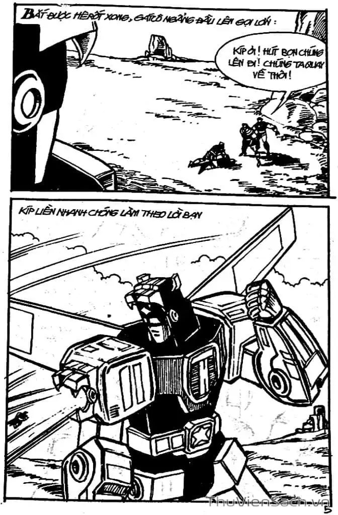 Truyện Tranh Dũng Sĩ Hesman trang 4