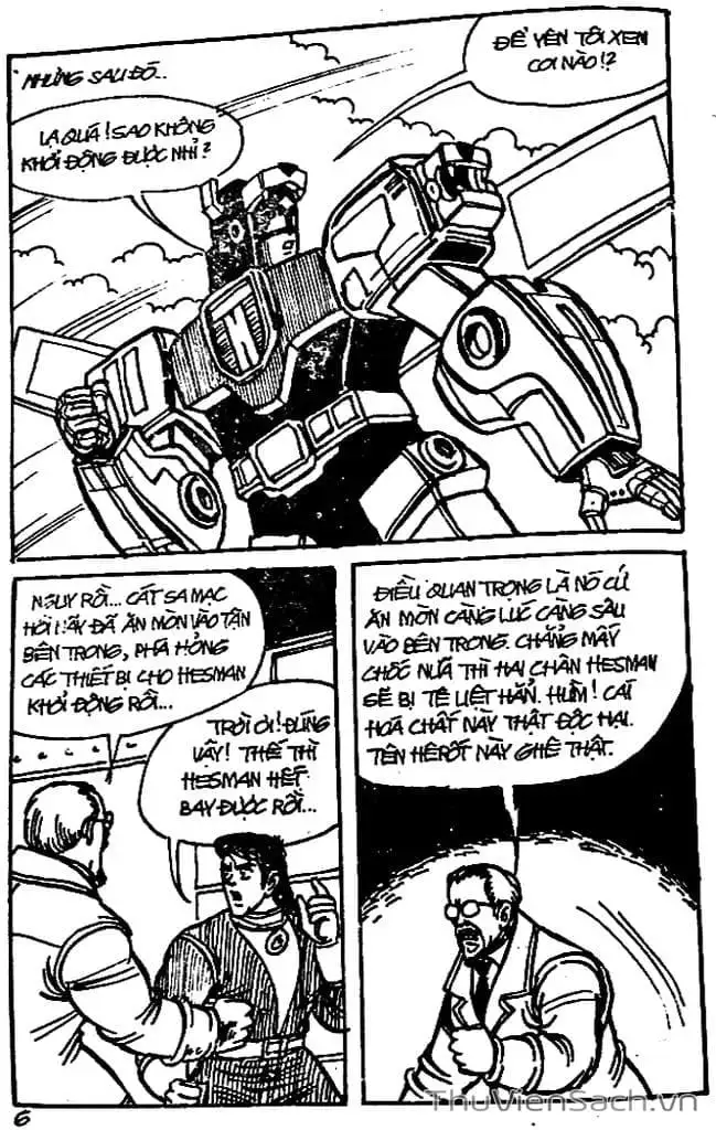 Truyện Tranh Dũng Sĩ Hesman trang 4