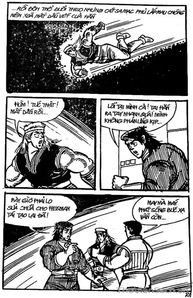 Truyện Tranh Dũng Sĩ Hesman trang 4