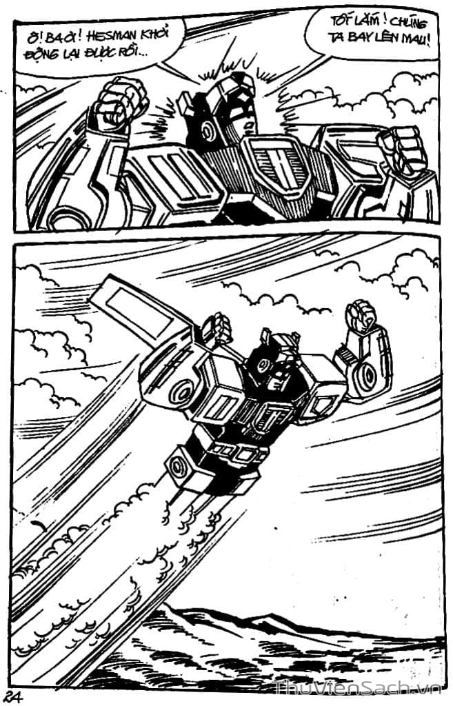 Truyện Tranh Dũng Sĩ Hesman trang 4