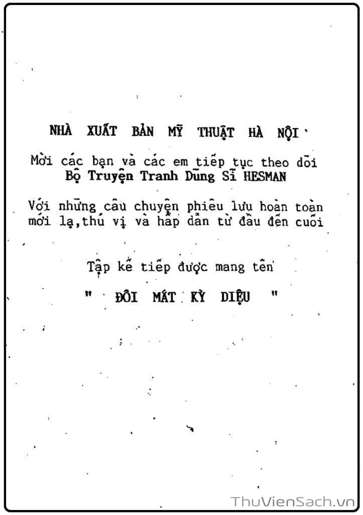 Truyện Tranh Dũng Sĩ Hesman trang 4