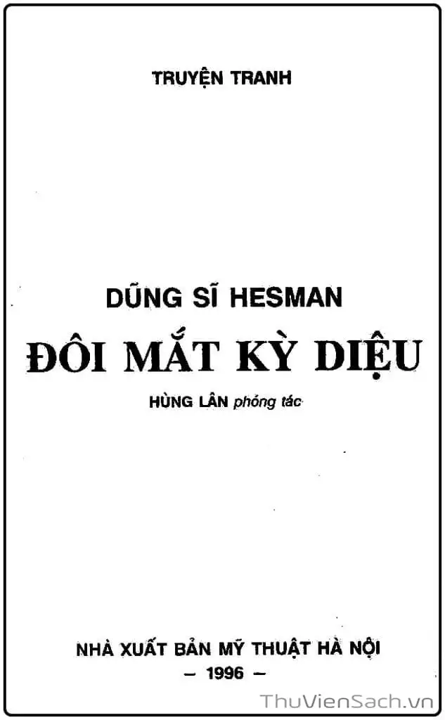Truyện Tranh Dũng Sĩ Hesman trang 4