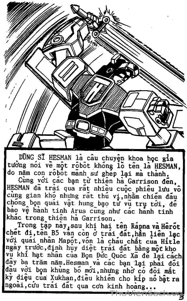 Truyện Tranh Dũng Sĩ Hesman trang 4